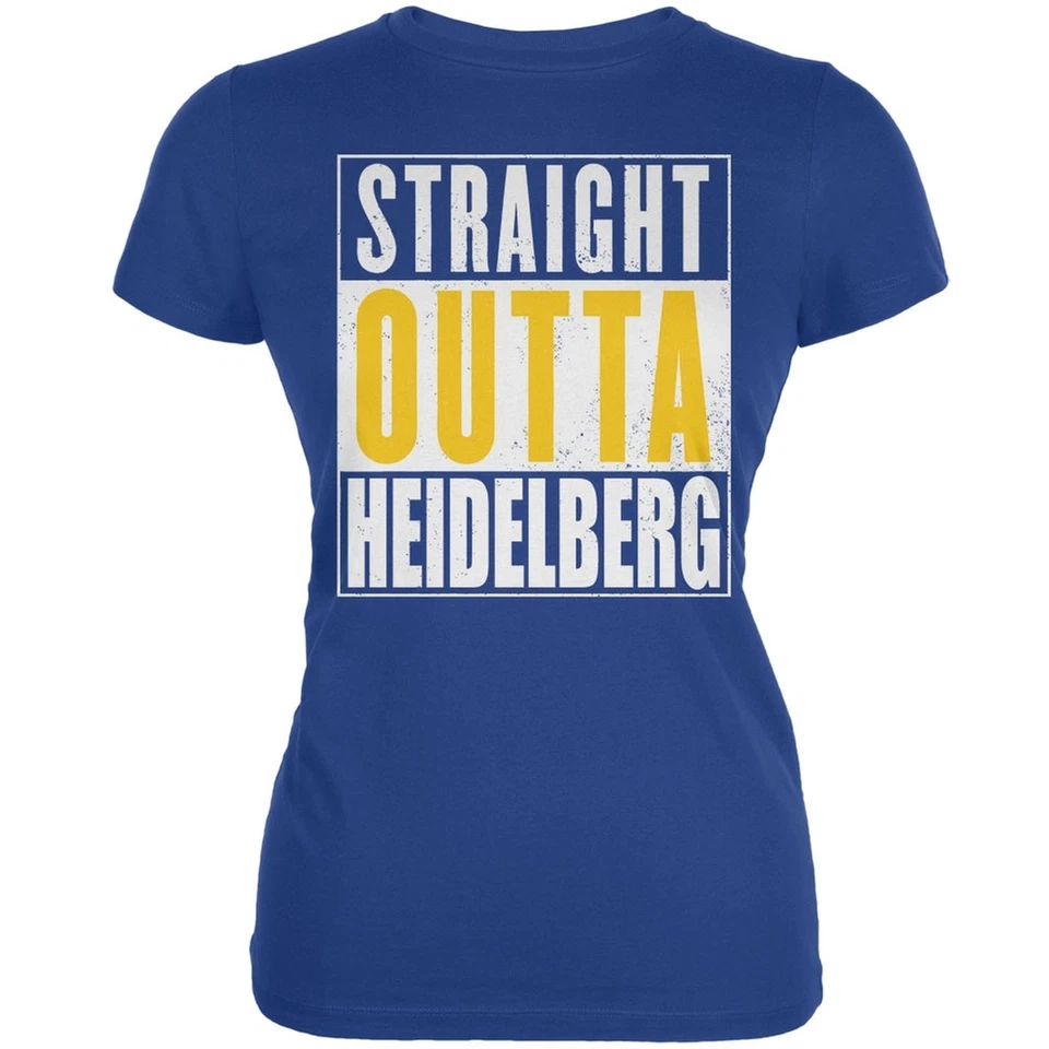 Oktoberfest - Camiseta suave Straight Outta Heidelberg Royal Juniors Foto 1 de 1