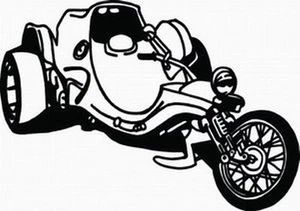 MOTORCYCLE #15 DECAL VINYL GRAPHIC BIKE CAR VEHICLE CROSS OVER TRUCK SUV - Imagen 1 de 2