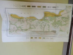 1906 Antique Map Laredo Texas Polo Blanco Ranch Espejo Ranch 13 X 24" #8550 - Picture 1 of 6