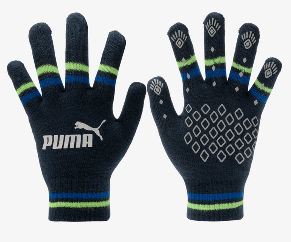 Guantes de punto PUMA unisex CAT LOGO Magic III chaquetón polar correr gimnasio guante 04180006 Foto 1 de 4