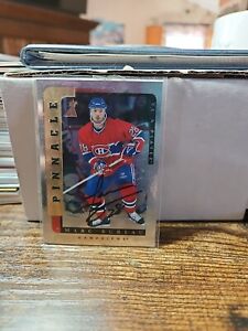 1996-97 Pinnacle Be A Player Marc Bureau #82 Autograph Silver Montreal Canadiens