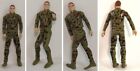 Army Action Figure Military Fully Articulated Soldier 5.5” w/ Plastic Army Jeep