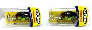 2-Storm Wiggle Wart's Original Series Moss Back Craw V656 Fishing Lure NEW - Picture 1 of 4