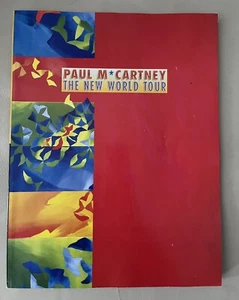 Vintage Paul McCartney- The New World Tour Collectible Concert Booklet 1993 - Picture 1 of 3