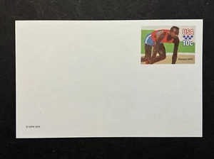 1980 U.S. 10c Summer Olympics 1980 Sc # UX80 Postcard 1979 USA MNH - Picture 1 of 2