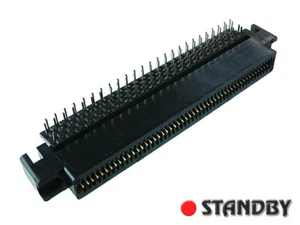 1pc 100pin/ way (2x50) CARD EDGE pitch 1,27mm angled 90° FCN-225J100-G/0 FUJITSU - Imagen 1 de 2