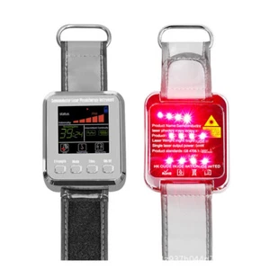 Reloj láser hipertensión rinitis terapia de luz colesterol presión arterial alta - Imagen 1 de 11