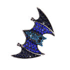 Halloween Bat Brooch Pin - Spooky Evil Bat Shaped Breastpin