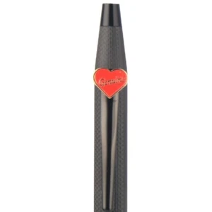 Cross Genuine Love Heart Classic Century Ballpoint Pen Brushed Black Best Gift - Bild 1 von 12