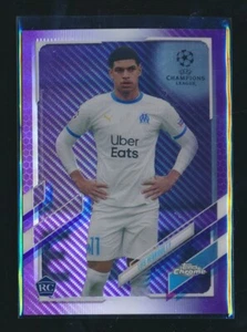 2020-21 TOPPS CHROME CL PURPLE CARBON FIBER 65 Luis Henrique - OlymMarseille RC - Picture 1 of 1