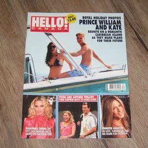 Hello Canada 2008 magazine Kate Middleton IVANKA TRUMP Nadia Comaneci MADONNA - Picture 1 of 4