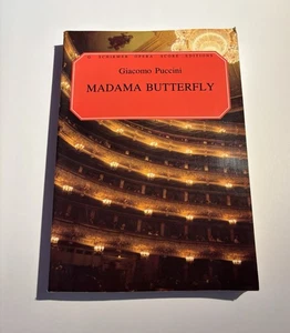 Puccini Madama Butterfly Opera Score G. Schirmer Italian & English HL0338200 PB - Picture 1 of 11