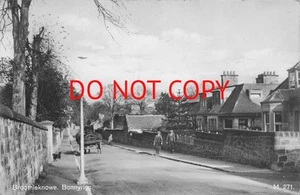 Broomieknowe Bonnyrigg Midlothian RP Postcard (G255) - Picture 1 of 3