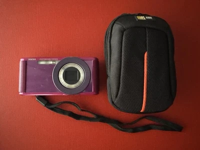 CÁMARA DIGITAL COMPACTA PENTAX Optio LS465 Rosa Rubí - Imagen 1 de 3