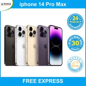 Unlocked Apple iPhone 14 Pro Max 128GB 256GB 512GB AS NEW Condition FREE EXPRESS - Picture 1 of 9