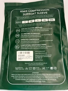 Rymora New Knee Compression Support Sleeve Size XL - Picture 1 of 2