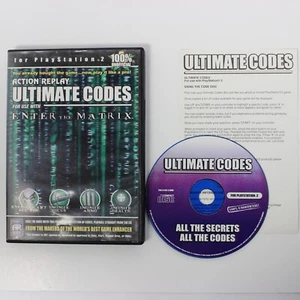 Action Replay Ultimate Codes für Enter The Matrix PlayStation 2 (PS2, Codes) - Bild 1 von 4
