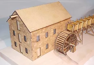 HO Scale Grist Mill Kit - Picture 1 of 5