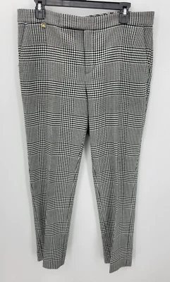 Pantalones Lauren Ralph Lauren para mujer 10 negros pata de gallo academia ecuestre Foto 1 de 4