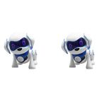 2X Robot Chien Électronique Jouets pour Animaux Sans Fil Robot Chiot Capteu7671