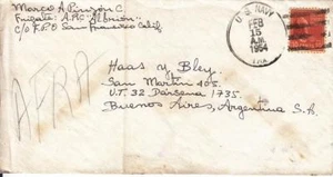 Cover: Argentina Frigate "Albrion",  See Remark (N3853) - Picture 1 of 1