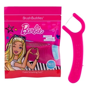 Neu 36ct Barbie Kinder Zahnseide (Stck 1) - Bild 1 von 1