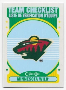 21/22 O-PEE-CHEE TEAM CHECKLISTS RETRO VARIATION PARALLEL Minnesota Wild #565 - Picture 1 of 1
