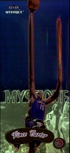 1999-00 Fleer Mystique Gold Toronto Raptors Basketball Card #94 Vince Carter