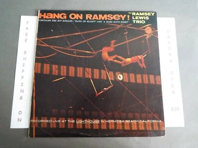 THE RAMSEY LEWIS TRIO HANG ON RAMSEY 1965 MONO LP CADET 761 Foto 1 de 4