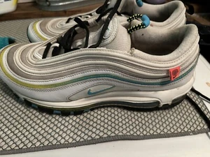 Nike Air Max 97 Paquete Mundial Para Hombre Talla 8.5 CZ5607-100 Multicolor RARO - Imagen 1 de 8
