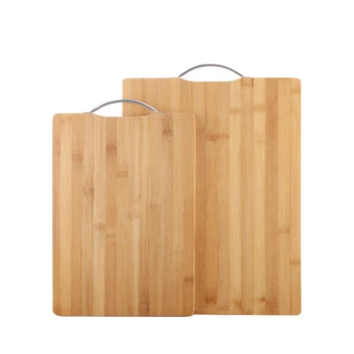 Large Bamboo Chopping Board for Kitchen Serving Cutting Boards Set Wooden Wood - image 1 of 4