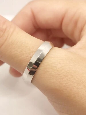 Scott Kay Platinum Knife Edge Men's Wedding Band Size 10 - Image 1 of 4