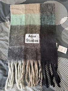 Écharpe Acné Studios, gris - Imagen 1 de 4