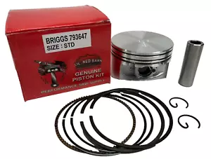 ONE STANDARD PISTON & RINGS FITS BRIGGS & STRATTON 793647, 40 CUBIC INCH SERIES - Picture 1 of 2