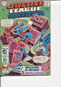 JUSTICE LEAGUE OF AMERICA 52 VG+ ROBOT COVER 1967 - Picture 1 of 2
