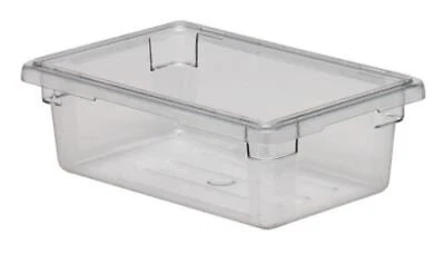 Cambro 3.0 Gal. Food Storage Boxes Camwear 6pk Clear 12186cw-135