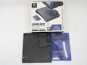 Nintendo GameCube GameBoy Player Silver DOL-017 Boxed Startup Disc NTSC-J Tested - Picture 1 of 18