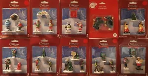 Estatuillas miniatura de pueblo adoquinado de invierno de Navidad S24, selecciona: tipo - Imagen 1 de 11