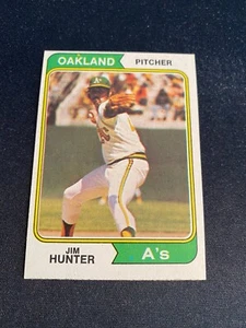 1974 TOPPS BASEBALL #7 JIM HUNTER!! $1 SHIPPING!! - Picture 1 of 2
