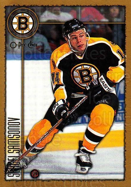 1998-99 Topps O-Pee-Chee Parallel #108 Sergei Samsonov - Image 1 of 1