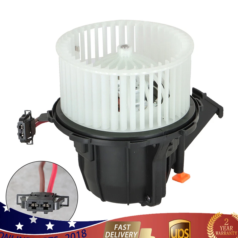 Motor soplador calentador climatizador delantero con jaula de ventilador 2007-2014 2015 para Audi A4 A5 Q5 Foto 1 de 4
