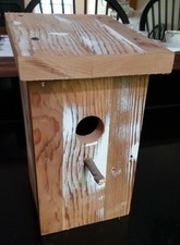 Bird House crafted from reclaimed wood, Upstate Woodcrafts  NEW