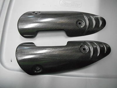 Escudo térmico Triumph fibra de carbono velocidade triplo Tiger Sprint ST Daytona A9728017 - Imagem 1 de 2