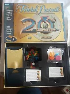 Complete Parker Brothers Trivial Pursuit 20th Anniversary Edition Family Game - - Picture 1 of 4