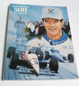 1992 HUNGNESS JAHRBUCH INDY 500 INDIANAPOLIS 20. JAHR. AL UNSER JR. GOODYEAR - Bild 1 von 3