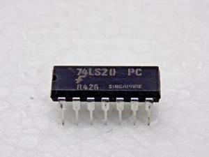 2x 74LS20PC Fairchild Integrated Circuit DIP-14 - Picture 1 of 3