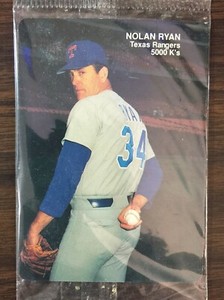 1990 Mother's Cookies NOLAN RYAN 5000 K's #3 of 4  GLOSSY Card   H8020420