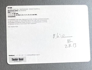 OLAF NICOLAI original signed Kunstpostkarte 10x15 Autogramm - Picture 1 of 2