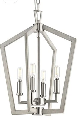 Progress Lighting P500377-009 Galloway 4 Light  Pendant - Gray See All Photos  - Image 1 of 4