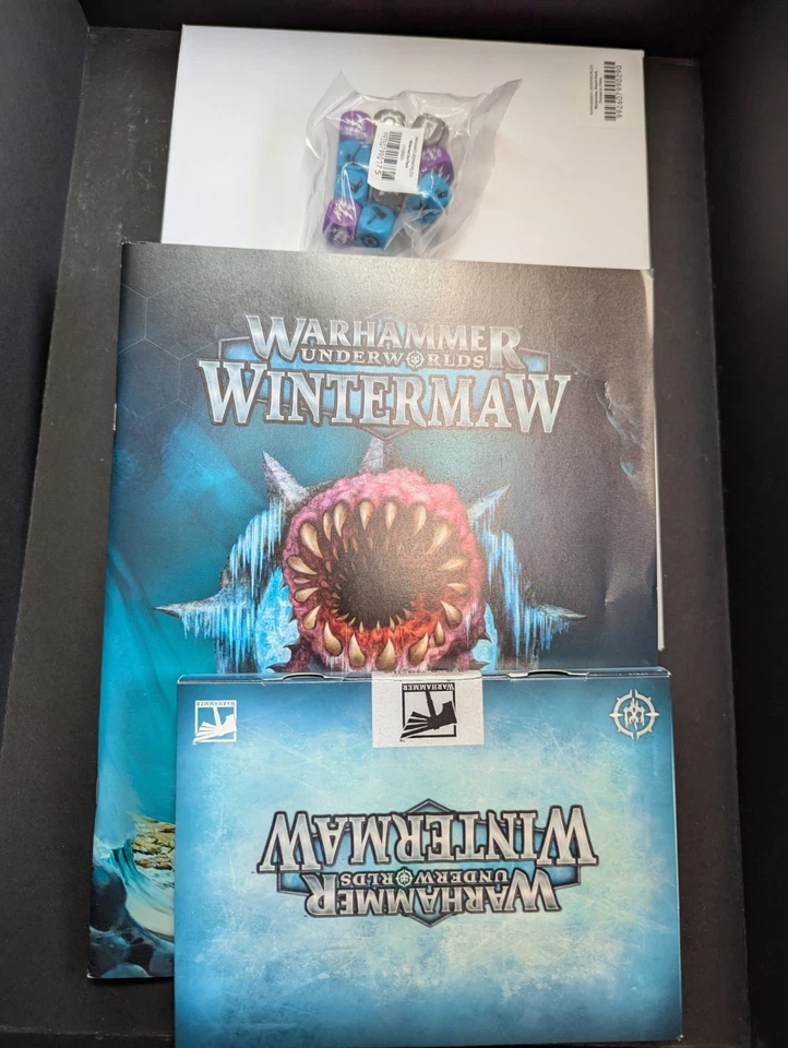 Warhammer Underworlds Wintermaw Rulebook, Fichas, DICE New Games Workshop Foto 1 de 1